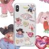 Oil Painting Style Clear Phone Case for Apple 15, Huawei, Xiaomi, Vivo, Oppo, iPhone 11/13/14