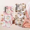 Для Huawei Nova 7 SE Чехол Красивый Цветочный Цветок Накладка Мягкий Силиконовый Ударопрочный Корпус Для Huawei P40 Lite 5G Honor 30S Capinha