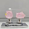 Cute Luminous Pig Toilet Presser Water Tank Buttons Protector Multi-Useful Furniture Handle Home Bathroom Accessories