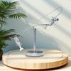 Metal The Fisherman Balancing Sculpture Kinetic Balance Art Statue  for Home & Office Decor