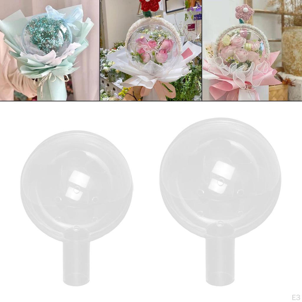 Держатель Подарочная упаковка Прозрачный Шар для букета цветов на День святого Валентина