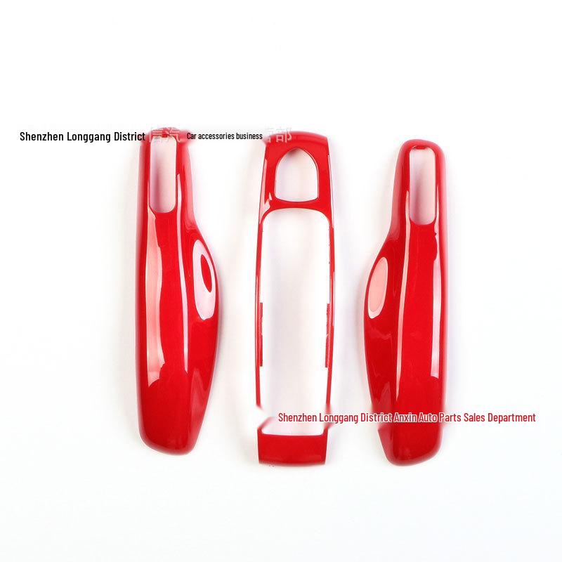 Fits Porsche Key Shell: New Cayenne, Macan, Panamera, 718, Taycan - Ice Raspberry Pink Matte Gray Solid Color