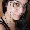 Sunglasses Holder Strap Anti-Loss Metal Eyeglass Chain Cord Lanyard for Women Outdoor Sports Vacation