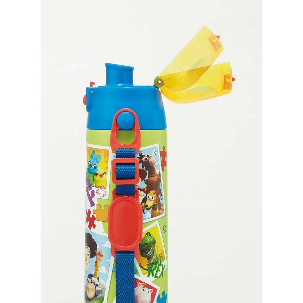 Skater Stainless Steel Water Bottle for Direct Drinking Cup Drinking Disney Toy Story for 2-way Children, 580ml, 570ml, 24, Lightweight,