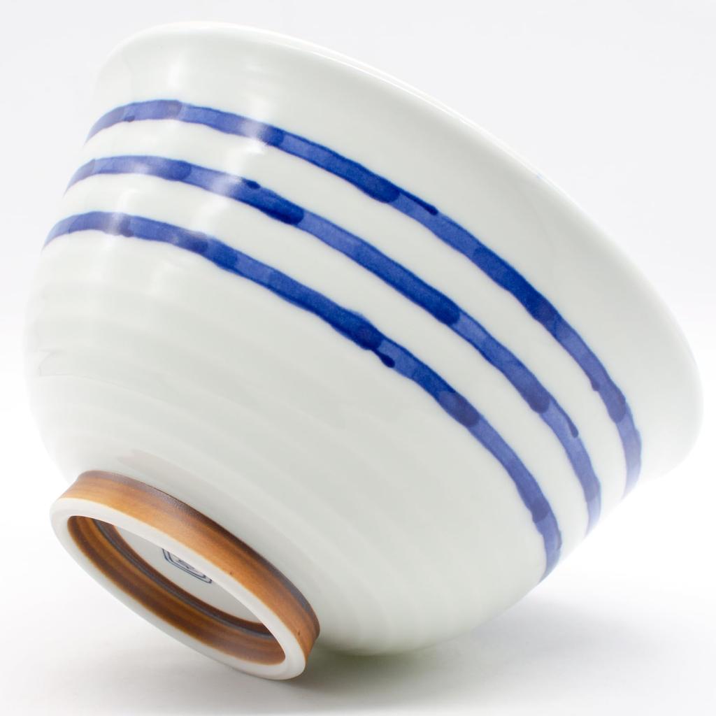 Saikaitoki Hasami Ware Takayama Kiln Lightweight Okonomi Donburi 14cm Lined Tokusa Microwave and Dishwasher Made In Product Number 20970 Bowl, Approx.