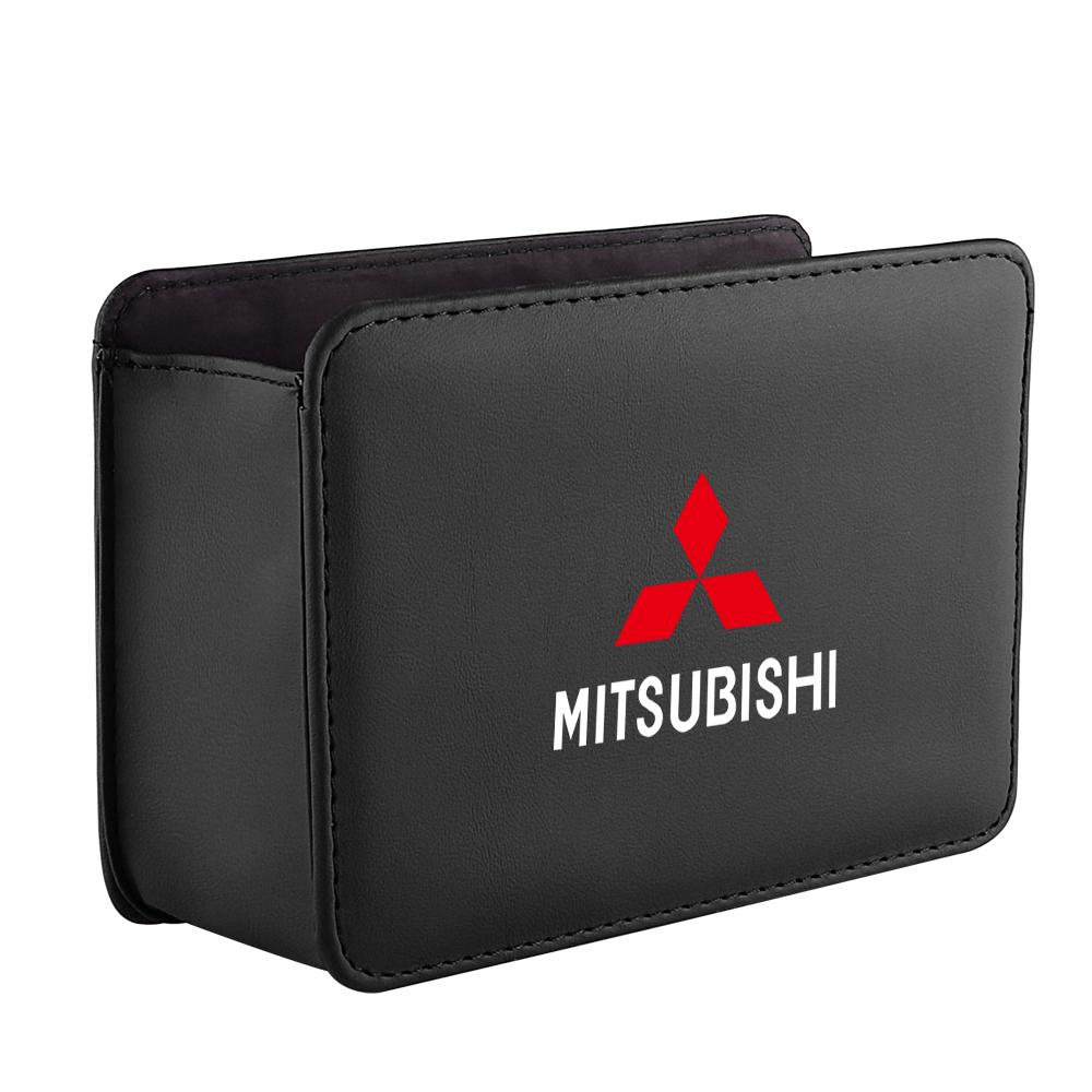 bzdn5 Car Trash Can Collapsible Leak-Proof Storage Box Backseat For Mitsubishi Asx Lancer L200 Pajero Sport Attrage Xpander Mirage