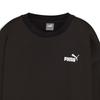 Puma Sportstyle Essentials Pullover Crewneck Loose Knit Sweatshirt Women Sweatshirt Black 685587-01