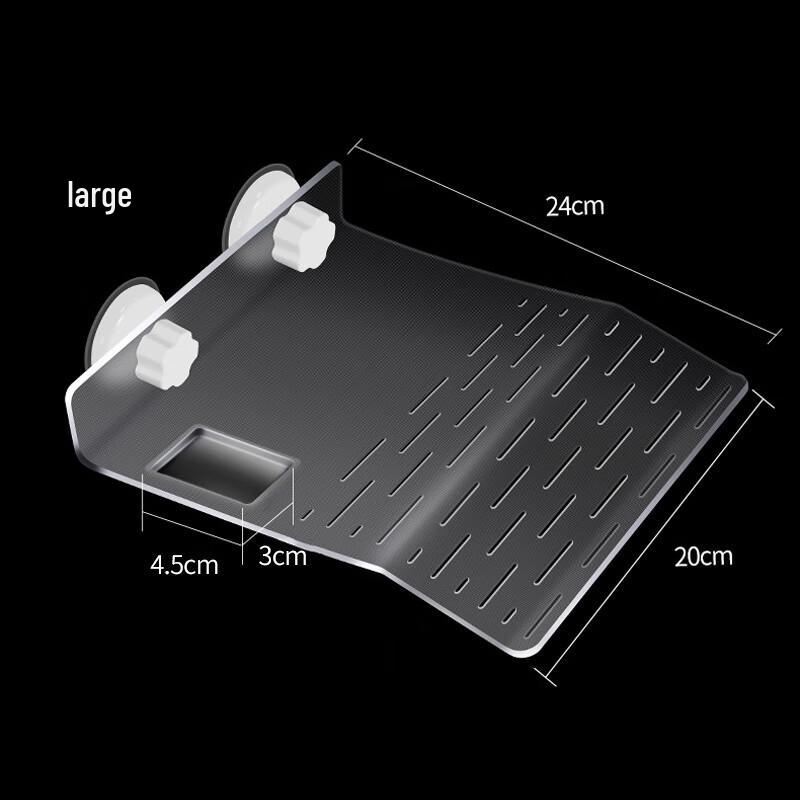 Прозрачная акриловая платформа для загара черепах