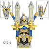 GP201DT014DT015DT017 Lich King Villain Seventh Legion Game Storm City Alliance Guard Puzzle Game Series Building Blocks Toy