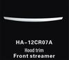 12-15 Honda CRV Sport Honeycomb Center Grille Trim & Hood Strip