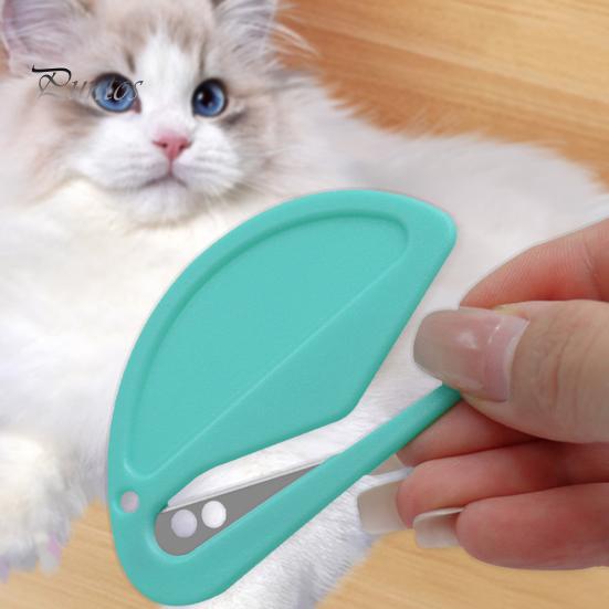 5 Pcs Knotting Comb Pet Grooming Brush for Dog Cats Multifunctional Shedding Tool for Removing Tangled Hair Hidden Blade Safe Design Detangling Comb