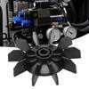 135mm OD Air Compressor Accessories Small Compressor Impeller Direct On Line Motor Blade