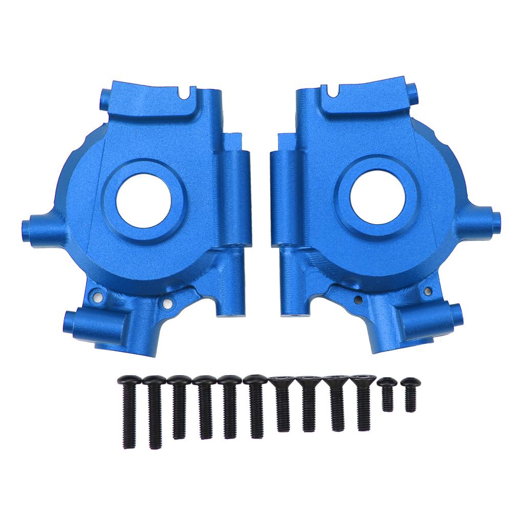 RC Car Front Gearbox Aluminum Alloy Wear Resistant High Strength Anti Corrosion Gear Box for Losi Baja Rey 1 10 Dark