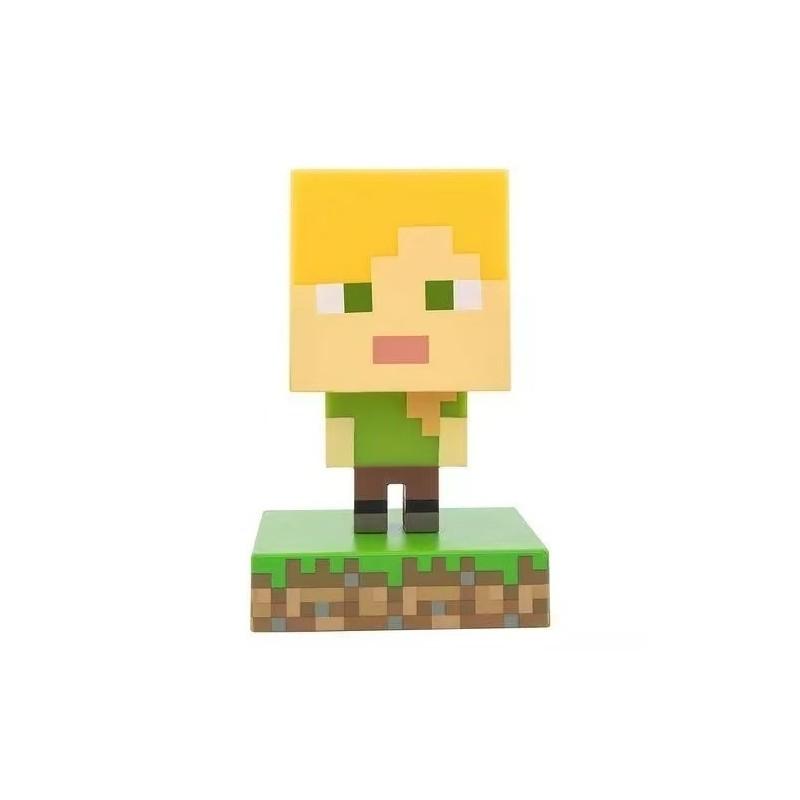 3D Ночник Персонаж Minecraft со Свечением LED для Декора Детской Комнаты