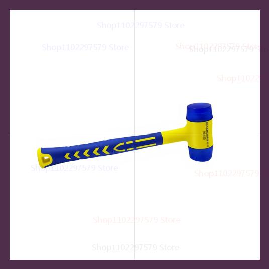 Double Headed Installation Hammer 25mm-45mm Rubber Handle Detachable Insulated Rubber Hammer for Electronics Electrical Work