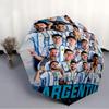 1pc M-messi Umbrella, Sun Protection, And UV Shielding. It Has Eight Sturdy Ribs for Outdoor Use And Perfect As a Holiday Gift