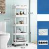 Trolley Rack Kitchen Floor Bedroom Multi-Layer Baby Snacks Mobile Bathroom Bathroom Storage  Rack