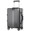 ISUKI Алюминиевый TSA Популярный Идеально подходит для бизнеса 38л Ручная кладь Чемодан, Рама, Большой, Легкий, Тихий, Замок, Цвета, Путешествия, Черный, Маленький, Прибл.