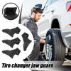 Запчасти для шиномонтажного станка Защита губок шиномонтажного станка 4 штуки Быстросъемная защита зажима шиномонтажного станка для автомобиля внедорожника дома на колесах внедорожника гараж