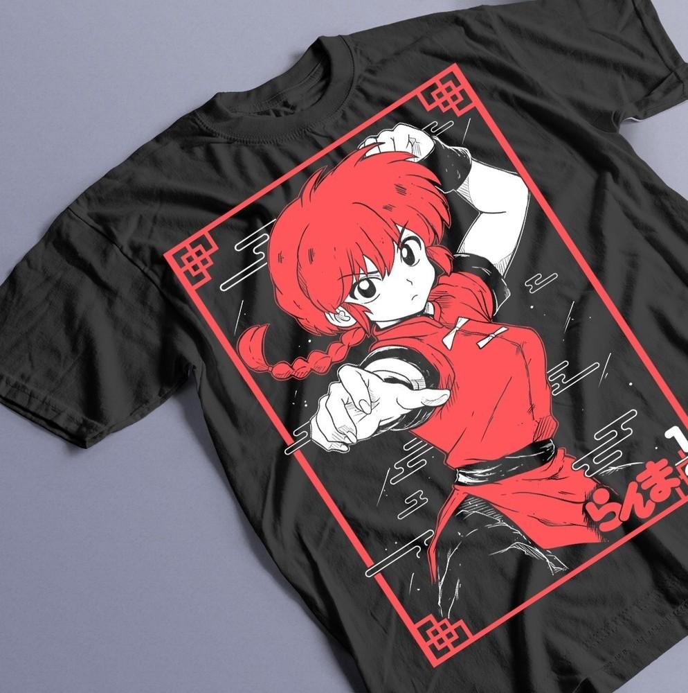 Футболка Ranma 1/2, Шампунь, Румико Такахаси, Забавный Подарок, Каваи, Все Размеры,