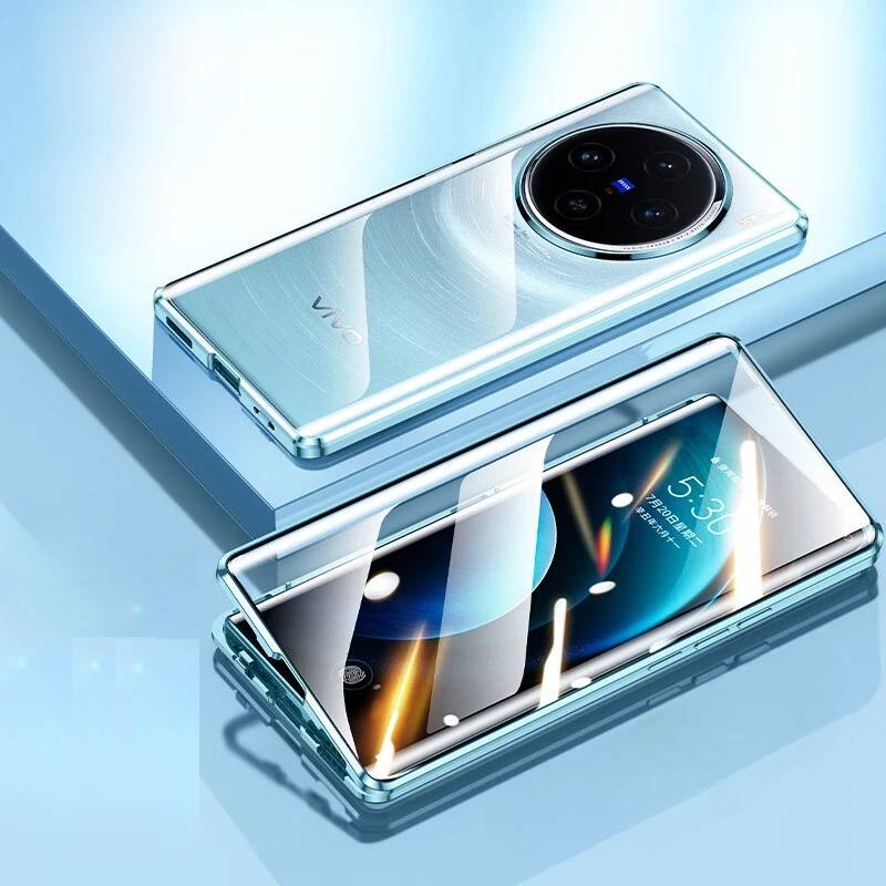 Чехол для Xiaomi 15 14 Ultra с двусторонним закаленным стеклом и металлической рамкой, бамперами для телефона, полной защитой объектива