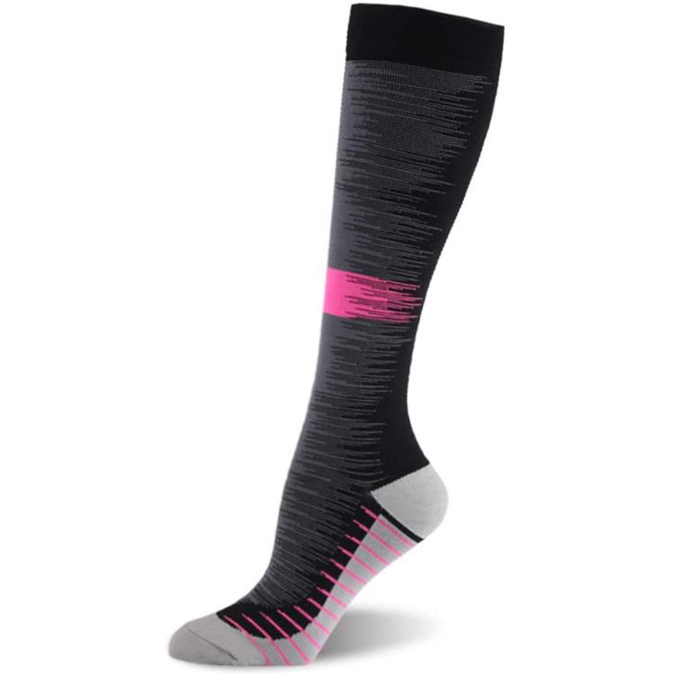 6 Styles Medical Althetic Compression Sock for Men Diabetes Varicose Veins Sports Socks for Running Cycling Travel Flight NS004