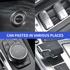 MITV3 Car Steering Wheel 3D Sticker Decals Emblem Badge Car Styling For Mercedes Benz W176 W246 W212 W204 C117 X156 A B C E Ml Gl Cla