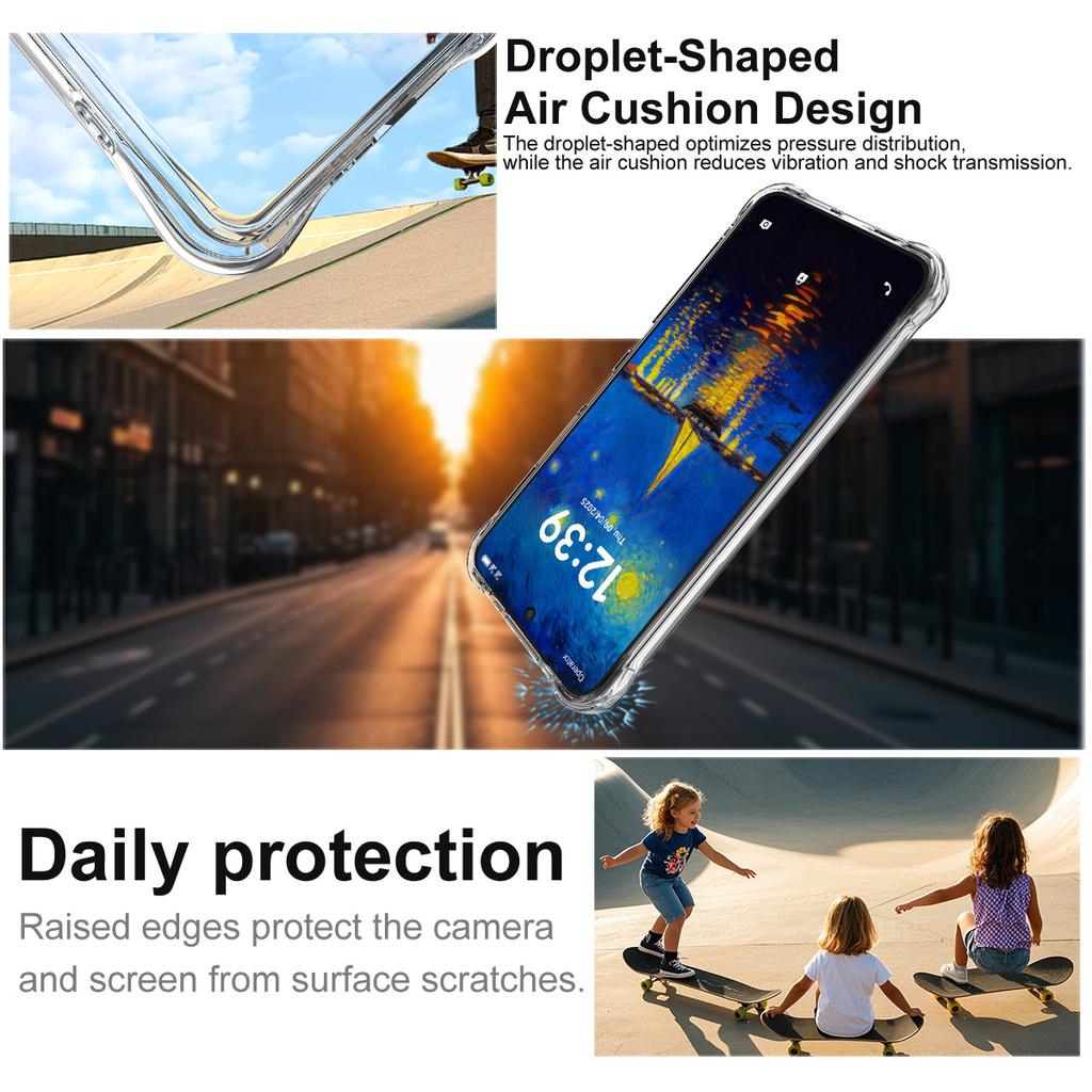 Чехол для телефона TCL NXTPAPER 60 Ultra 5G IMAK Ударопрочный Мягкий чехол