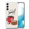 Зимний Кофе Рождественский Чехол для Телефона Для Samsung Galaxy S26 Ultra S23 S24 S25 Edge S20 FE S21 S22 Plus Мягкая Печать Чехол Обложка Fund