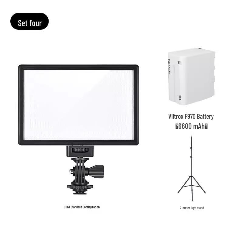 Viltrox L116T Светодиодная заполняющая подсветка для DSLR видеосъемки и фотографии
