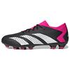 Predator Accuracy.3 Round Toe Lace-Up AG HG Artificial Turf PU Leather Shock Absorbing Non-Slip Wear-Resistant Soccer Shoes GW4635