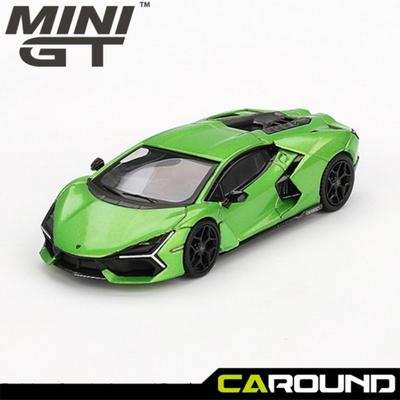 МИНИ ГТ (789R) 1:64 Lamborghini Revuelto Модель из литого металла - Зеленый