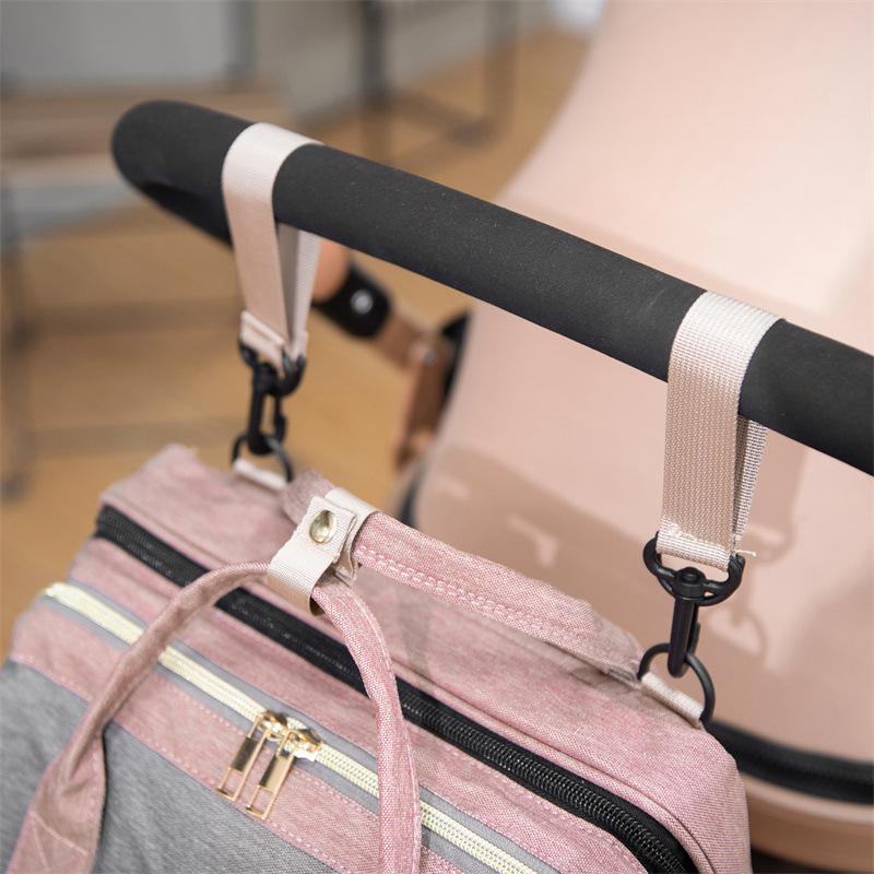 Multifunctional Maternity & Baby Bag: Large Capacity Stroller Hanging Bag for Moms