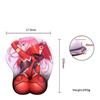 3D силиконовый коврик для мыши с анимационным персонажем, трехмерный коврик для мыши на запястье, ягодицы