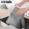 2/4/6 шт. кухонное ежедневное полотенце для посуды из микрофибры, утолщенное, волшебная салфетка для уборки, впитывающая губка, антижировые тряпки для протирки