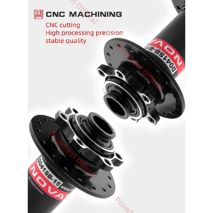 Втулка Novatec Boost D041SB-15 15x110мм передняя MTB 32 отверстия Thru 15x100мм подшипниковая втулка 32H Велосипедные запчасти
