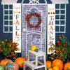 Thanksgiving Decorations For Home |Fall Decorations |Happy Fall Y'All & Give Thanks Porch Banners For Autumn Harvest Decorations