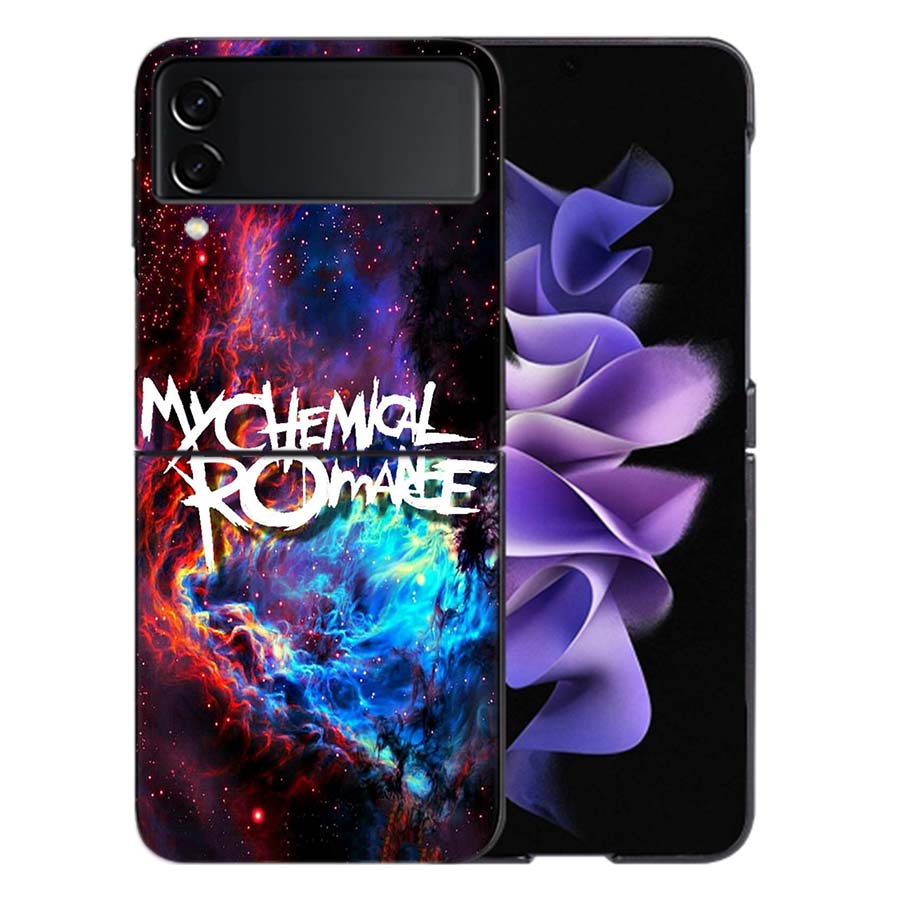 Чехол для телефона My Chemical Romance MCR для Samsung Z Flip 6 7 5G Galaxy Z Flip 5 4 3 5G, противоударный жесткий чехол из ТПУ