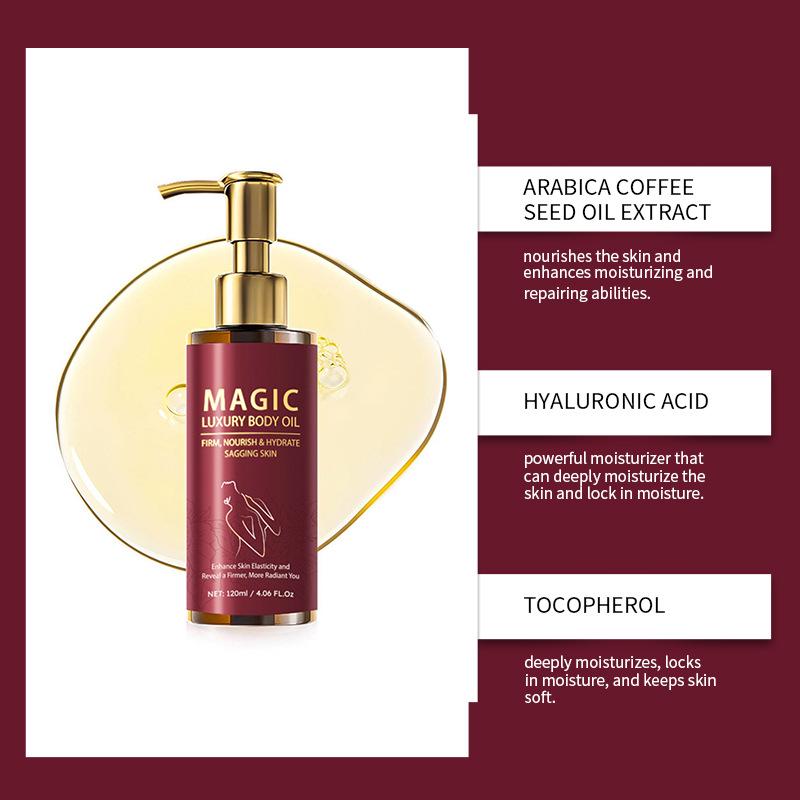 Трансграничное Магическое Укрепляющее Масло для Тела с Натуральными Эфирными Маслами