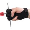 Outdoor-Sport-Zubehör Schießen Handschutz Schutz 3 Finger Schutzhandschuhe Bogenschießen Fingerschutz Recurve Bogen