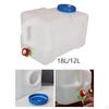 Water Container Camping Storage Jug Lightweight Drink Dispenser Carrier for Picnics