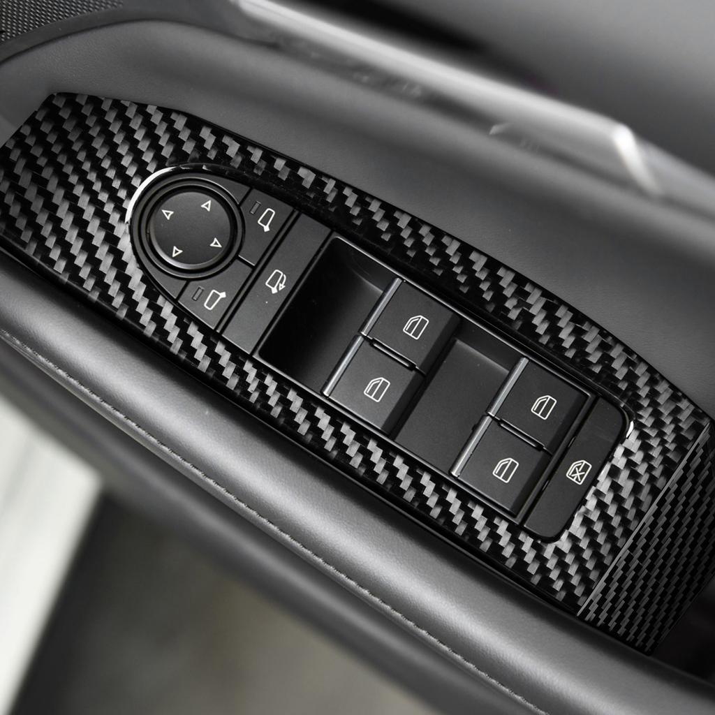 4 шт. для Mazda 3 AXELA, автомобильная панель с подъемником для окон, декоративная крышка, наклейки, авто аксессуары для интерьера, карбон