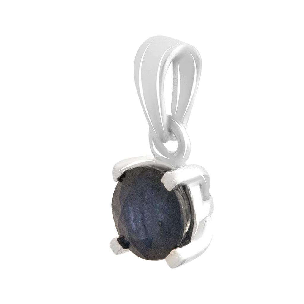 Серебряная подвеска с сапфиром 0.643ct (2143291)