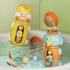 Rotating Water Wheel Duck Kawaii Around Joy Children's Splashing Bath Swimming Pool Toys for Baby Kids Bathroom Gifts