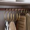 Metal S-Shape Hook Space-Saving Closet Organizer Hooks Versatile Hanging Hooks  Wardrobe Accessory