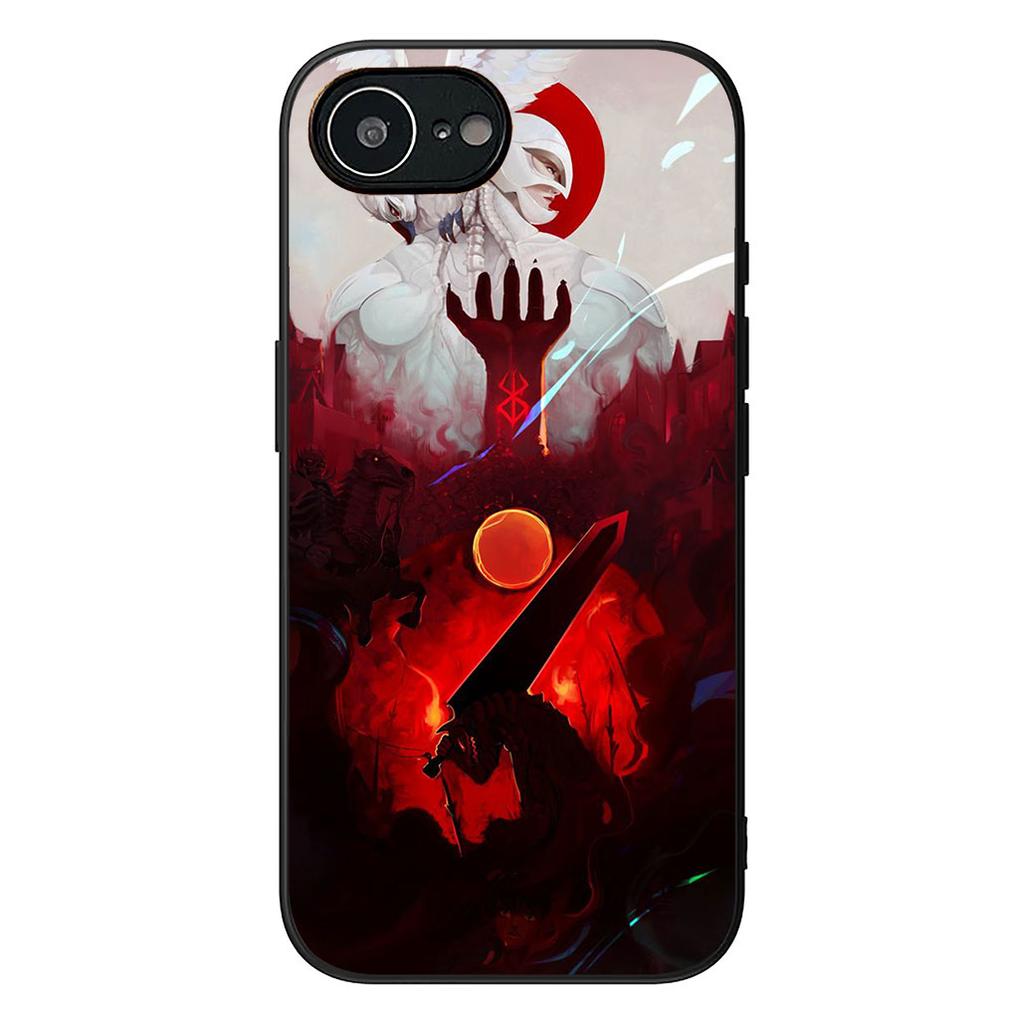 Защитный чехол Berserk Guts для Apple iPhone 16 17 Air 14 15 Pro Max Plus 16+ 16E 14+ ProMax