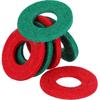 12 Pieces Battery Terminal Anti Corrosion Washers Fiber Battery Terminal Protector (6 Red and 6