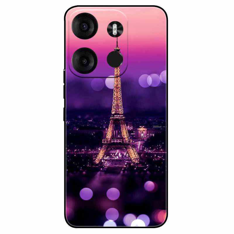 Чехол для Tecno Spark Go 2023 ТПУ Модный Милый Силиконовый Задний Чехол Для Tecno Pop 7 Pro BF7 Funda Ударопрочный Pop7pro 7Pro Capa
