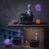 Tear-resistant Ice Bucket Inflatable Skull Bucket, Halloween Party Drink Tub, Skeleton Beer Cooler for Decor, Beverage Storage Outdoor Gathering