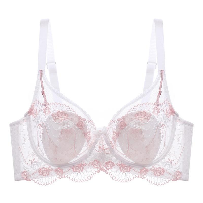 Тонкая чашка 0,3 см, стальное кольцо, французское нижнее белье, женский сексуальный кружевной бюстгальтер